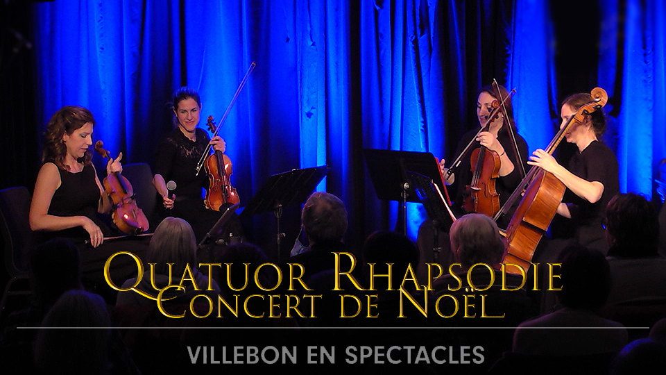 Quatuor Rhapsodie, concert de Noël