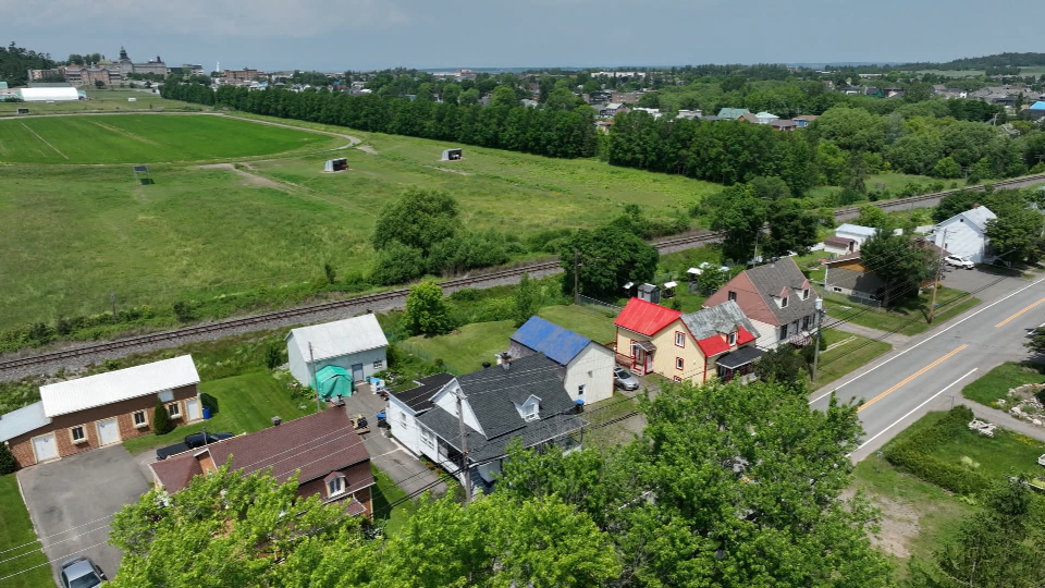 VUE DU CIEL Aujourd'hui, SaintAnne de La Pocatière